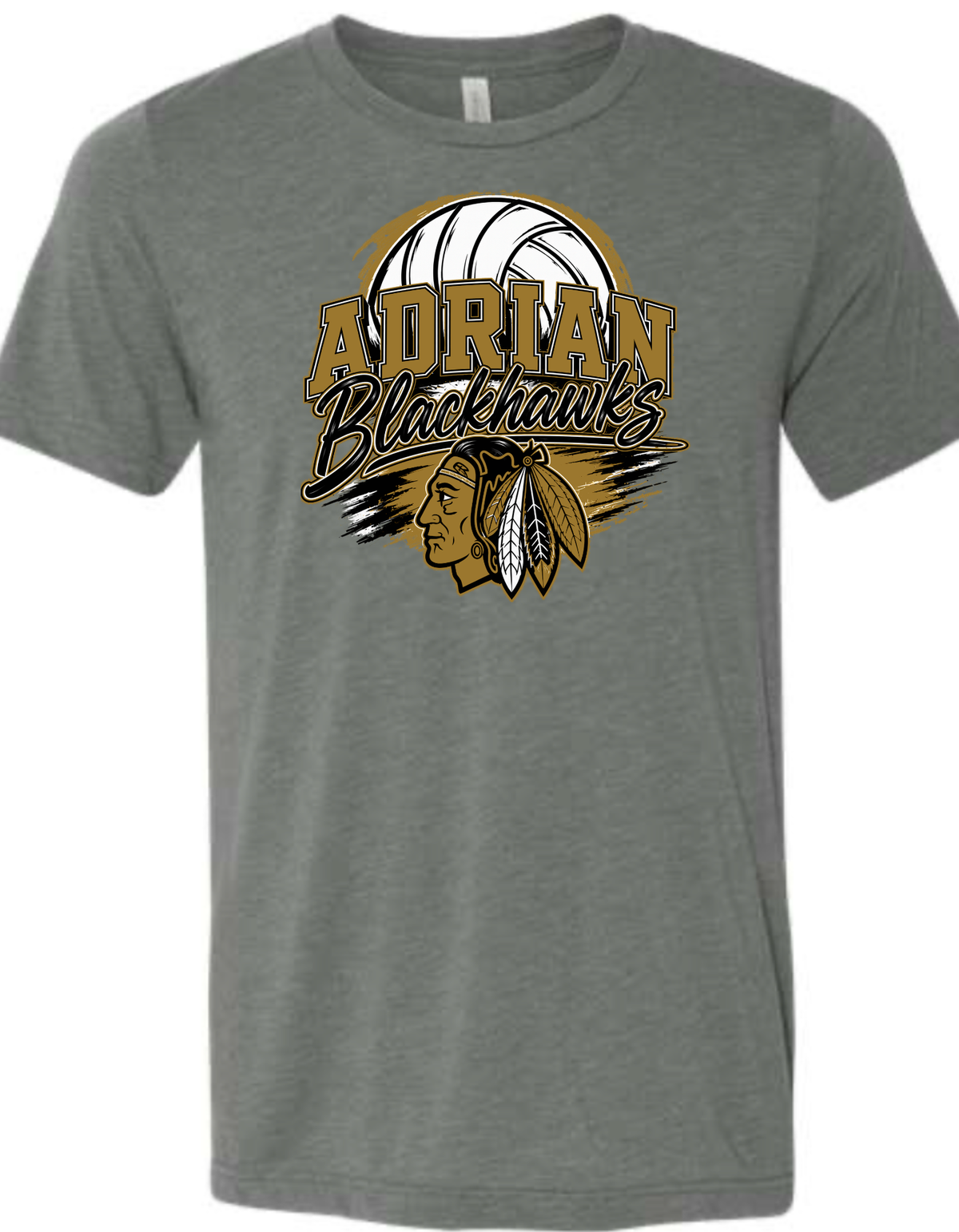 Adrian MS Volleyball Blackhawk