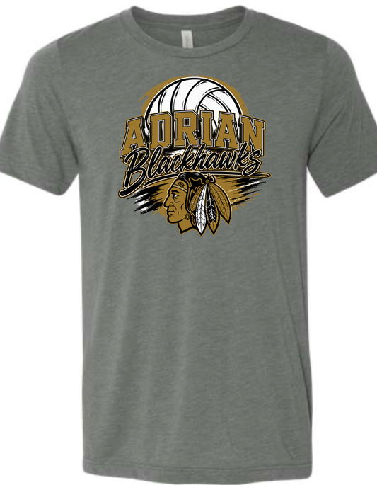 Adrian MS Volleyball Blackhawk