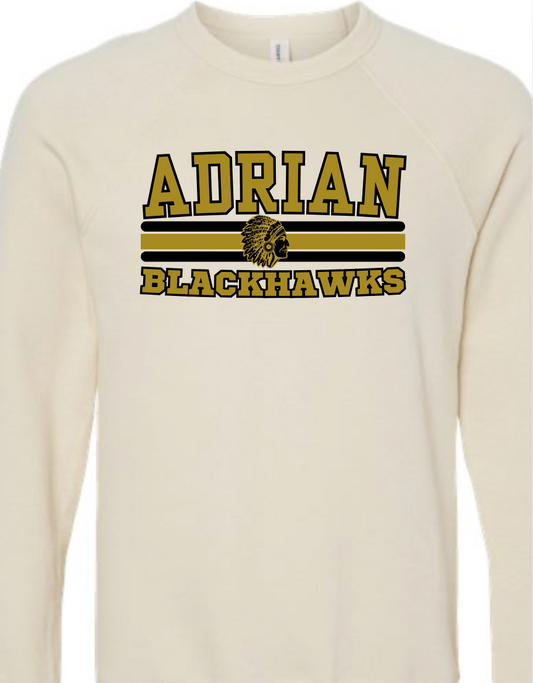 Adrian Logo- Striped