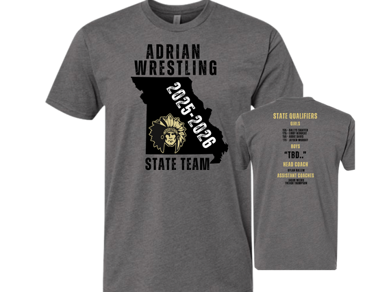 Adrian Wrestling State Team 2026